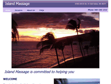 Tablet Screenshot of islandmassageoakharbor.com